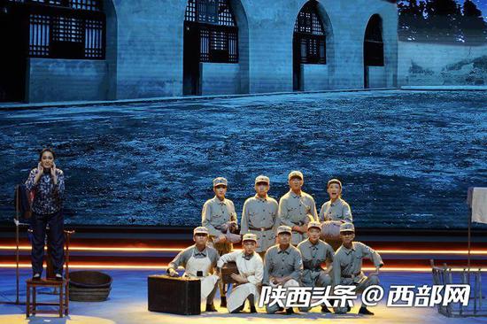 陕西情景剧《延安保育院1946》嘉兴献礼,荣获全国特等奖。