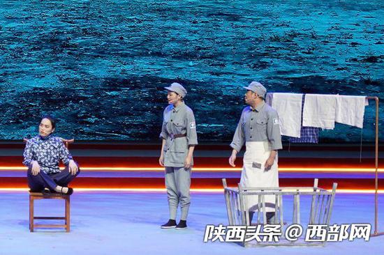 陕西情景剧《延安保育院1946》嘉兴献礼,荣获全国特等奖。
