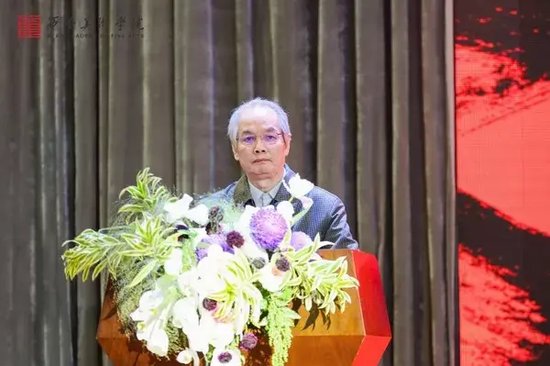 西安美术学院教授、本次展览学术主持彭德教授致辞