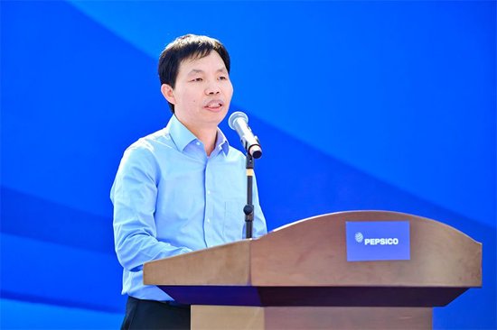 百事公司亚太区及大中华区供应链高级副总裁李友林致辞