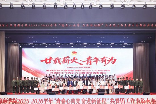 （图六）学院2025-2026学年“青春心向党 奋进新征程”共青团工作表彰大会
