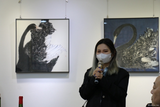 画家刘亲发言