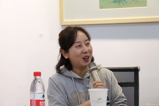 画家陈庆华发言