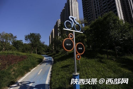 生态廊道游步道