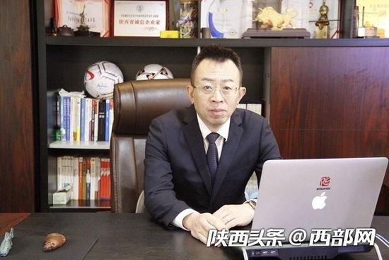 陕西企业睿控创合创始人、总经理张平。