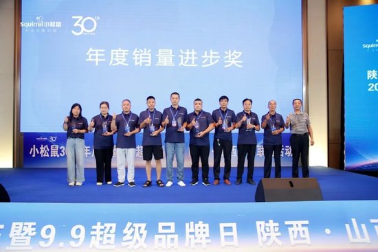 年度销量进步奖