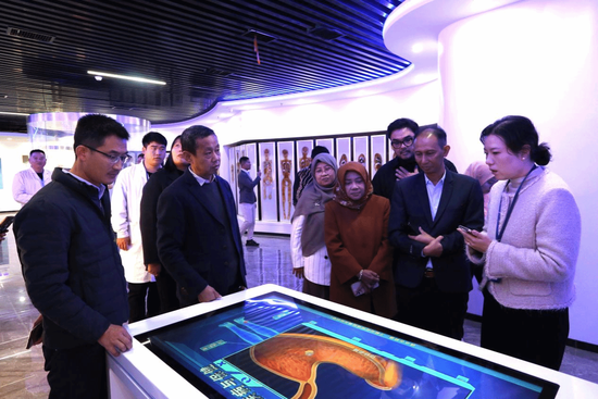 参观人体生命科学馆