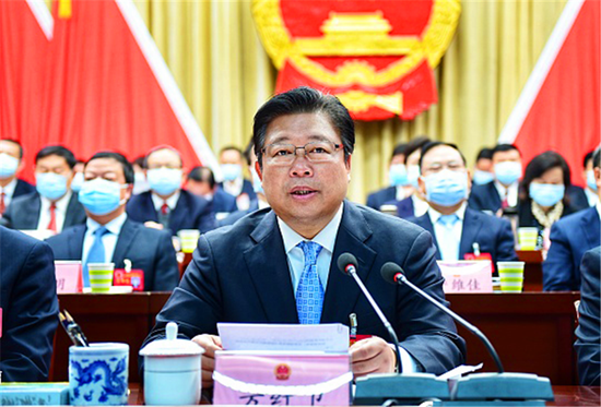 中共汉中市委书记方红卫主持大会
