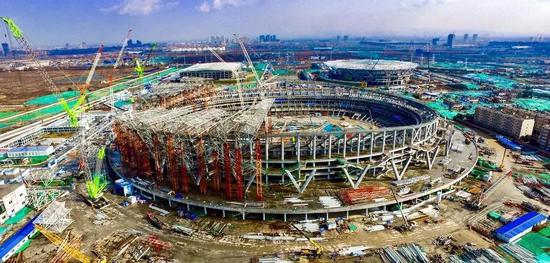 ▲2019年春節(jié)趕工