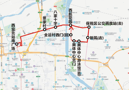 全运1号线运行图