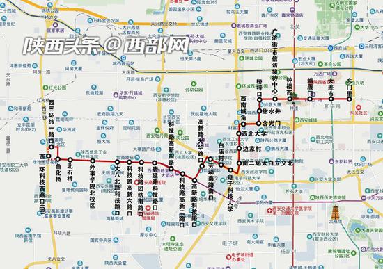 公交604路西三环附近新增4个站点