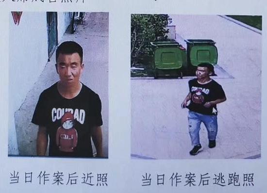 靖邊90后男子暴力搶劫 潛逃20余小時后被警方抓獲(圖片來源:警方協(xié)查通報)