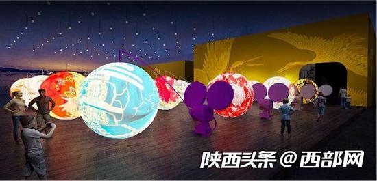 12组鼠年主题的球灯。