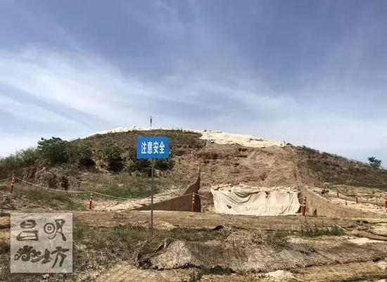 秦咸陽宮六號宮殿遺址