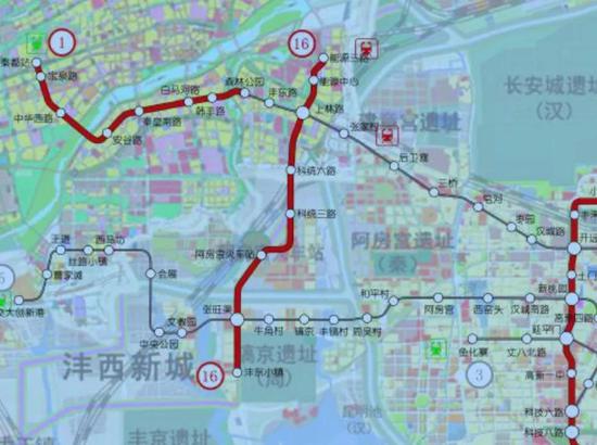 16号线一期 已获国家批复,计划工期2019-2024年