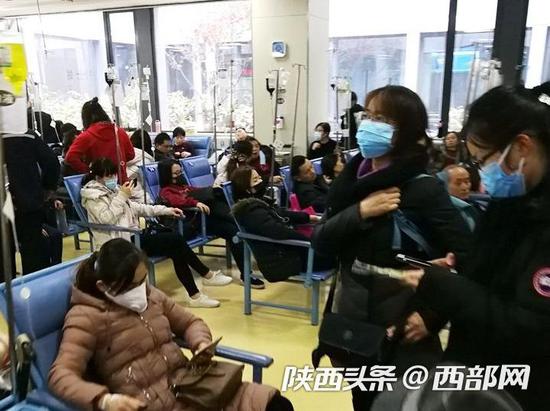 醫(yī)生介紹，從上周起，醫(yī)院接診的流感病人明顯增加。