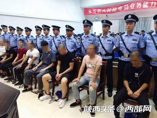 滋擾施工 持械斗毆 永壽惡勢(shì)力首犯獲刑8年