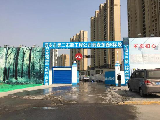 丨龙湖至浐河半坡湖段施工现场丨