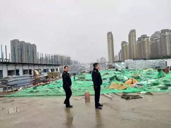 金辉环球广场违建拆除后