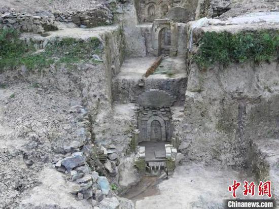 高家河宋墓。陕西省考古研究院供图