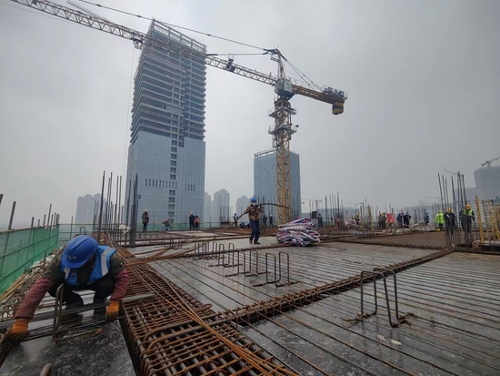 秦创原集成电路加速器项目全面复工(西安高新区管委会 供图)