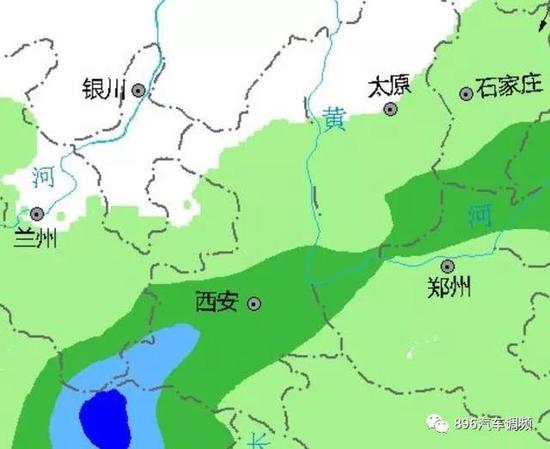 28日20时至29日20时,陕西的降雨短暂减弱。