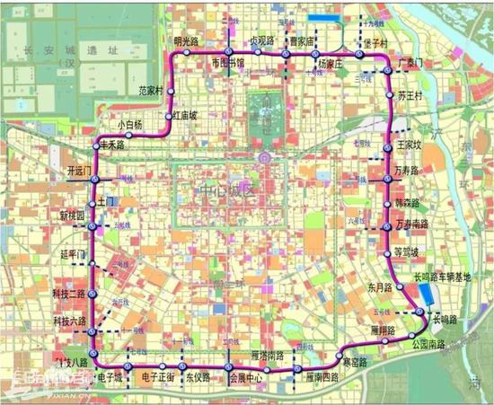 西安地铁1号线三期