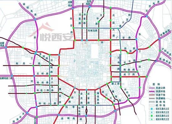 大西安2020交通蓝图，你关心的都在这里!_新浪陕西_新浪网