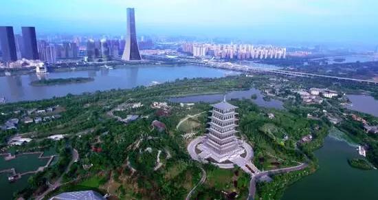 西安金融商务区概念图