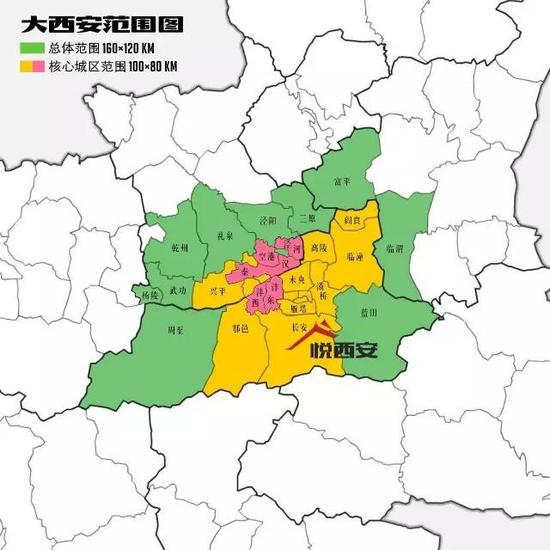 西安地图全图旅游
