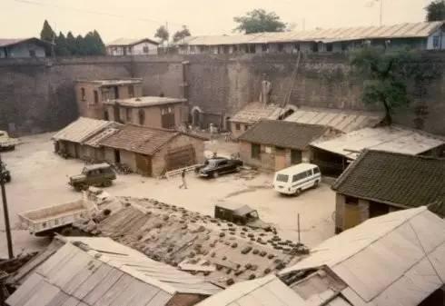 80年代西安浐河橋頭