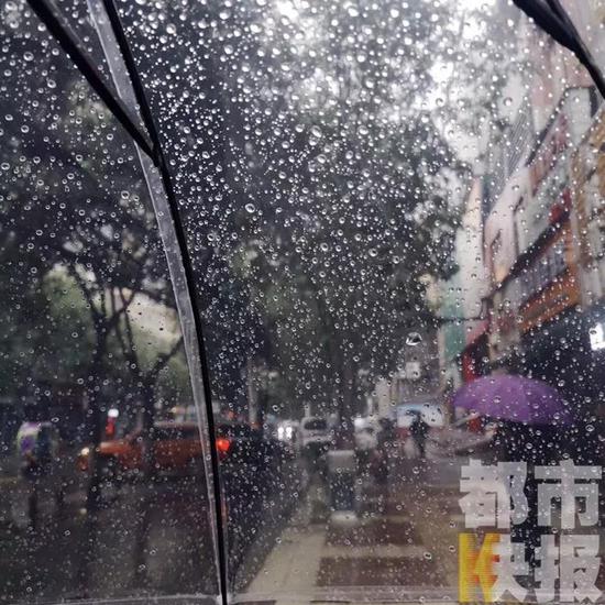 文艺范表达下雨