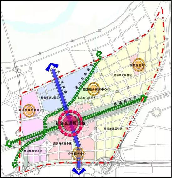 |高鐵新城空間規(guī)劃|