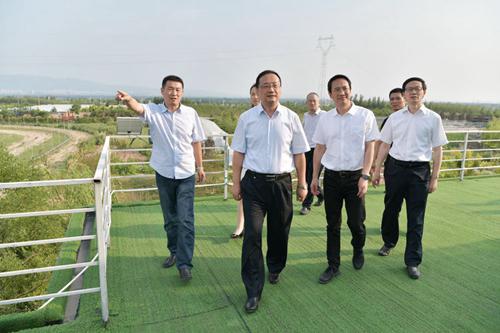 市委副书记韩松带队来到高陵