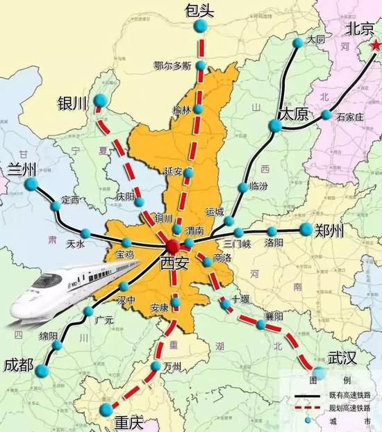 不用说,这4条铁路的建设