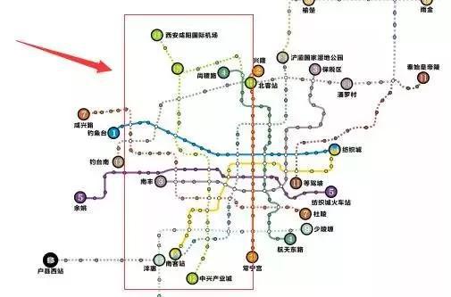 途径区域:高新区、沣东新城等