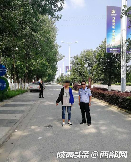 汉中一职高生驾电动车撞死人逃逸,警方30小时缉拿归案。