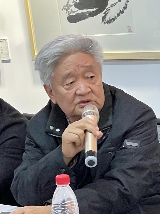 陕西省文联副主席 陕西省美术家协会名誉主席赵振川先生做开场发言