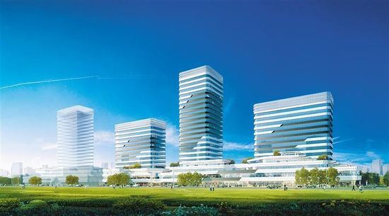 碑林环大学硬科技创新街区效果图