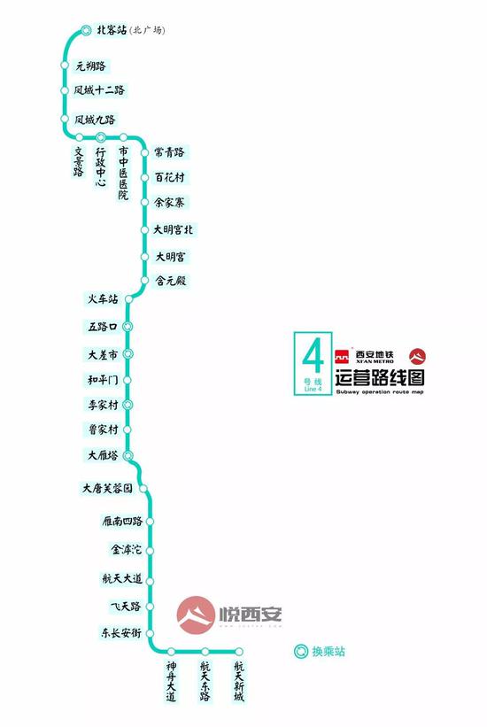 西安地铁4号线全线轨通,年底通车,最新客流预测出炉!