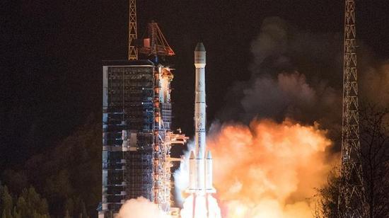 3月10日凌晨,“中星6C”卫星发射升空。 新华社发
