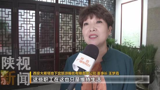 西安大雁塔地下宫旅游服务有限责任公司 董事长 王梦霞