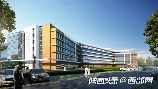 陕西省人民医院西咸院区规划图。