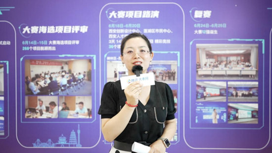 西安市人才服务中心副主任 李岚