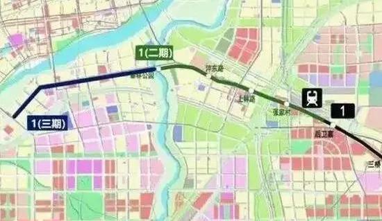 地铁1号线二期、三期通车后,西安坐地铁离咸阳市区的距离将越来越近呢。