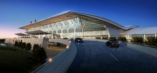 榆阳机场二期扩建航站区开工 预计2020年底投