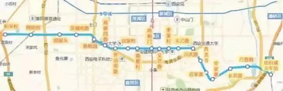 |地铁5号线一期线路图|