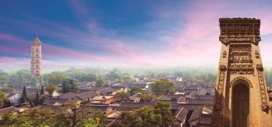 韩城市党家村景区