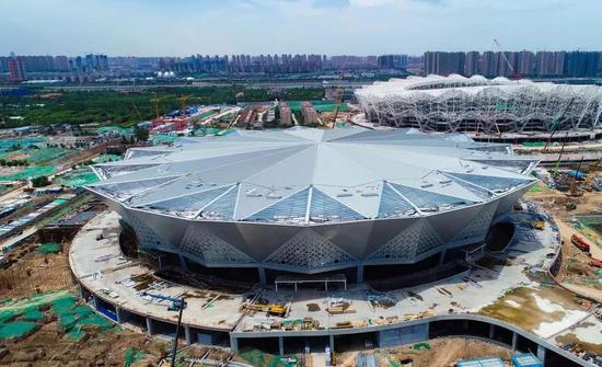 ▲西安奥体中心·体育馆 施工图