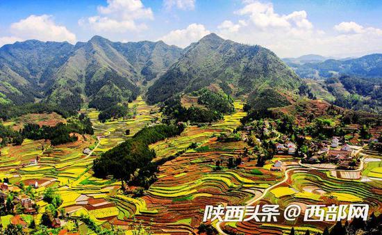 汉中市勉县漩水坪村。(资料图)
